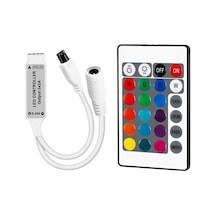 Sh Powermaster 5-12-24 Volt 3x2 Amper Mini 24 Tuşlu Led Rgb Kontrol Cihazı Najmaddin