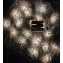 Led Işıklı Gökkuşağı Dekoratif İp Çok Renkli