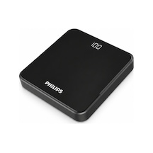 Philips Dlp7717nb/00 10000mah Powerbank 2 Usb Çıkışlı Lcd Göstergeli Taşınabilir Şarj Cihazı Siyah