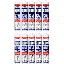 Apel Mk300 Poliüretan Sivi Çivi - 390G - 10'Lu