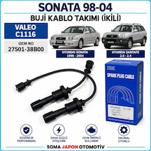 Sonata 98-04 Buji Kablo Takımı İkili 27501-38b00 C1116