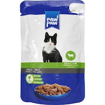 Paw Paw Kedi Yaş Maması Kuzulu 85 Gr