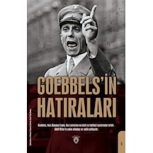 Goebbels'in Hatıraları - Joseph Goebbels - Dorlion Yayınevi