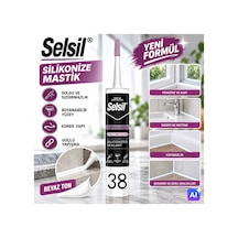 Silikonize Mastik Beyaz Yeni Formül No:38 - 931391845