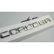 Seat Cordoba 98-2010 Yeni Nesil Bagaj Krom Abs 3M 3D Yazı Logo Am