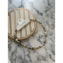 Deniz Kabuğu Kolye - Yeşil Yeşil