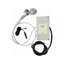 12V Çakmaklı Portatif Duş Seti Beyaz
