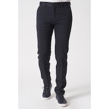 Whitw Stone Brasília P1032 Cosmos Pamuklu Slim Fit Pantolon Siyah Siyah