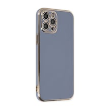 Apple İphone Uyumlu 12 Pro Kılıf Volet Silikon - Mavi Çok Renkli