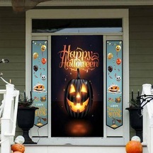 Happy Halloween Asma Afiş Model 2 160x30 Cm