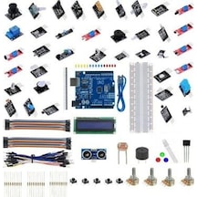 Arduino 161 Parça Uno R3 Robotik Kodlama Uygulamaları Mega Başlangıç Proje Eğitim Seti