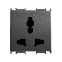 Viko Panasonic Modüler Füme Universal Combi Priz Alt+kapak 2m - Wvtt22244dg-tr