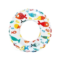 Intex Deniz Canlıları Desenli Baskılı Çocuk Can Simiti 61 Cm Is59241