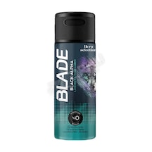 4 Adet Blade Deodorant Star Black Alpha 150 Ml