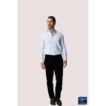 İgs Erkek Siyah Bağcıklı Smart Casual Dynamic Fit Pantolon-26038