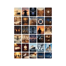 60 Adet Titanic Temalı Sticker Seti - 2 Sayfa - Laptop Defter İçin Çok Renkli