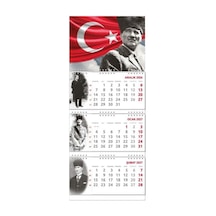 2027 Atatürk Gemici Duvar Takvimi - Ayyıldız