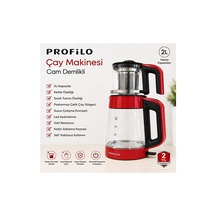 Profilo Ttp4702 Kırmızı Çay Makinesi