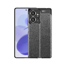 Xiaomi Redmi Note 12 4g Kılıf Deri Görünümlü Silikon Kamera Korumalı Üstün Koruma Pazarplus Siyah