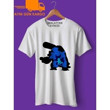 Blastoise Pokemon Tasarım Baskılı Tişört Tshirt