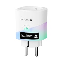 Matter Akıllı Priz, 16 A, Wi-fi İle Uyumlu