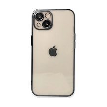 Apple İphone 13 Kılıf Razer Lensli Silikon - Siyah
