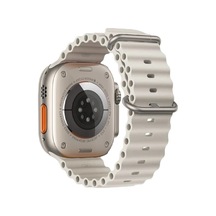 Ally Apple Watch 7-8 45mm 6-5-4 44mm Watch Ultra 49mm Marine Silikon Kayış Kordon 3-2-1 42mm