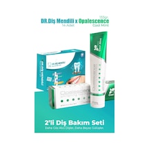 Dr. Diş Mendili 14 Adet + Opalescence Cool Mint Diş Macunu 133 Gr 2 Li Diş Bakım Seti