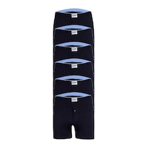 Yıldız 6'Lı Paket  Erkek Havlu Bel Düz Boxer