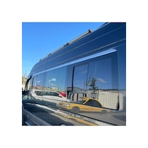 Mercedes Sprinter W906 Krom Cam Üst Çıtası 2006-2017 Arası P.çelik 8 Prç.