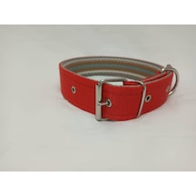 Kozaklı 10479 Büyük Irk Köpek Tasması Kırmızı 70 x 4 CM Kırmızı