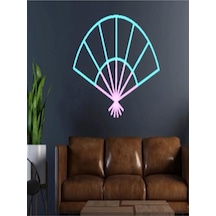 Twins Led Yelpaze Pleksi Neon Tabela Buzmavisi-pembe Model:model:20153366 Buz Mavisi - Pembe