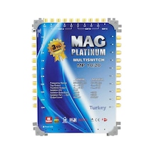 Mag Platinum Mp 10/20 Multiswitch - 10 Giriş 20 Çıkışlı Merkezi Uydu Santrali Hybrid 4k Ve 3d Destekli-203460