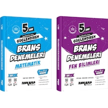 Ankara 2025 5. Sınıf Matematik + Fen Bilimleri Güçlendiren Branş Denemeleri Seti 2 Kitap