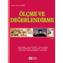 Pegem Akademi Yayıncılık - Ölçme ve Değerlendirme