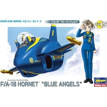 Hasegawa Th15 60125 F/a-18 Hornet Blue Angels, Eggplane Serisi Plastik Model Kiti-49006