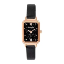 Novahub Siyah Kadın Saatler Moda Yeşil Kare Deri Kuvars İzle Üst Marka Lüks Su Geçirmez Bayanlar Kol Saati Kız Arkadaşı Siyah