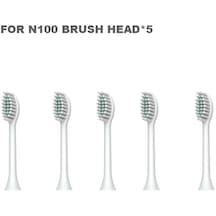 Beyaz Fırça Başlığı5-n100 N105 Sonic Elektrikli Diş Fırçası Yedek Fırça Başlığı
