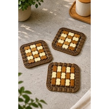 Ahşap 3'lü Nihale 14x14 Cm - 902813363 Diğer