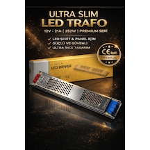 Ultra Slim Led Trafo 21 Amper,12 Volt,252 Watt -