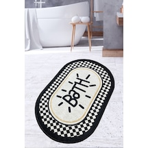 Vita Bona Banyo Halısı Djt 70x120 cm Yıkanabilir , Kaymaz Taban Banyo