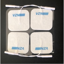 Vzn Kablolu Tens Pedi Kablolu Tens Elektrodu 5 x 5 CM