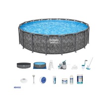 Bestway Apx 365 561kc Yuvarlak Prefabrik Havuz Seti 549cm X 132cm Bw583