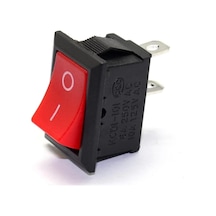 Ic-120A Mini Işıksız Anahtar 2P 2 Bacaklı Kırmızı 5 Adet
