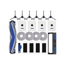 Ecovacs Deebot T30s / T30 Pro / T30 Omni / T30s Kombine Elektrikli Süpürge Aksesuarları Ana Yan Fırça Paspas Filtre Toz Torbaları Parçaları