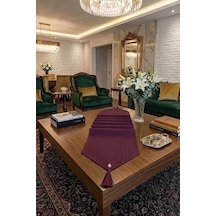 Çizgili Tek Runner, Colber Tek Runner 40x140cm Mürdüm Diğer