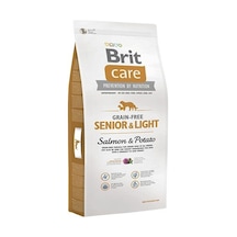 Brit Care Senior Light Somonlu Tahılsız Yaşlı Köpek Maması 12 KG