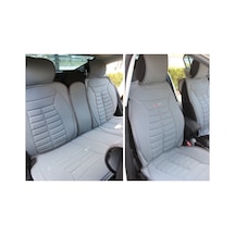 Audi A2 Hatchback Oto Koltuk Minderi Ön Arka Set Gri Fivestar Serisi