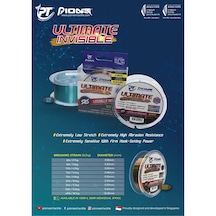 Pioneer Ultimate İnvisible 300metre Blue Clear Misina 0.40