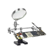 Üçüncü El Elektronik Pcb Kart Tutucu Büyüteçli